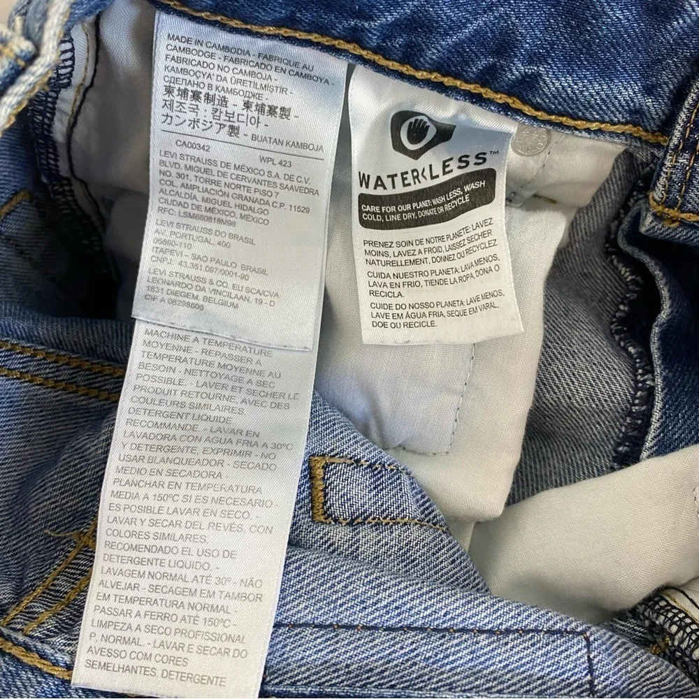 Levi’s High Loose Taper Jeans size 24 - Picture 10 of 12